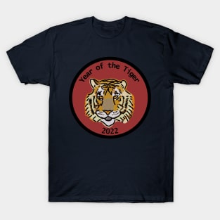 Year of the Tiger 2022 Big Cats Portrait T-Shirt